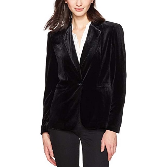 calvin klein velvet jacket